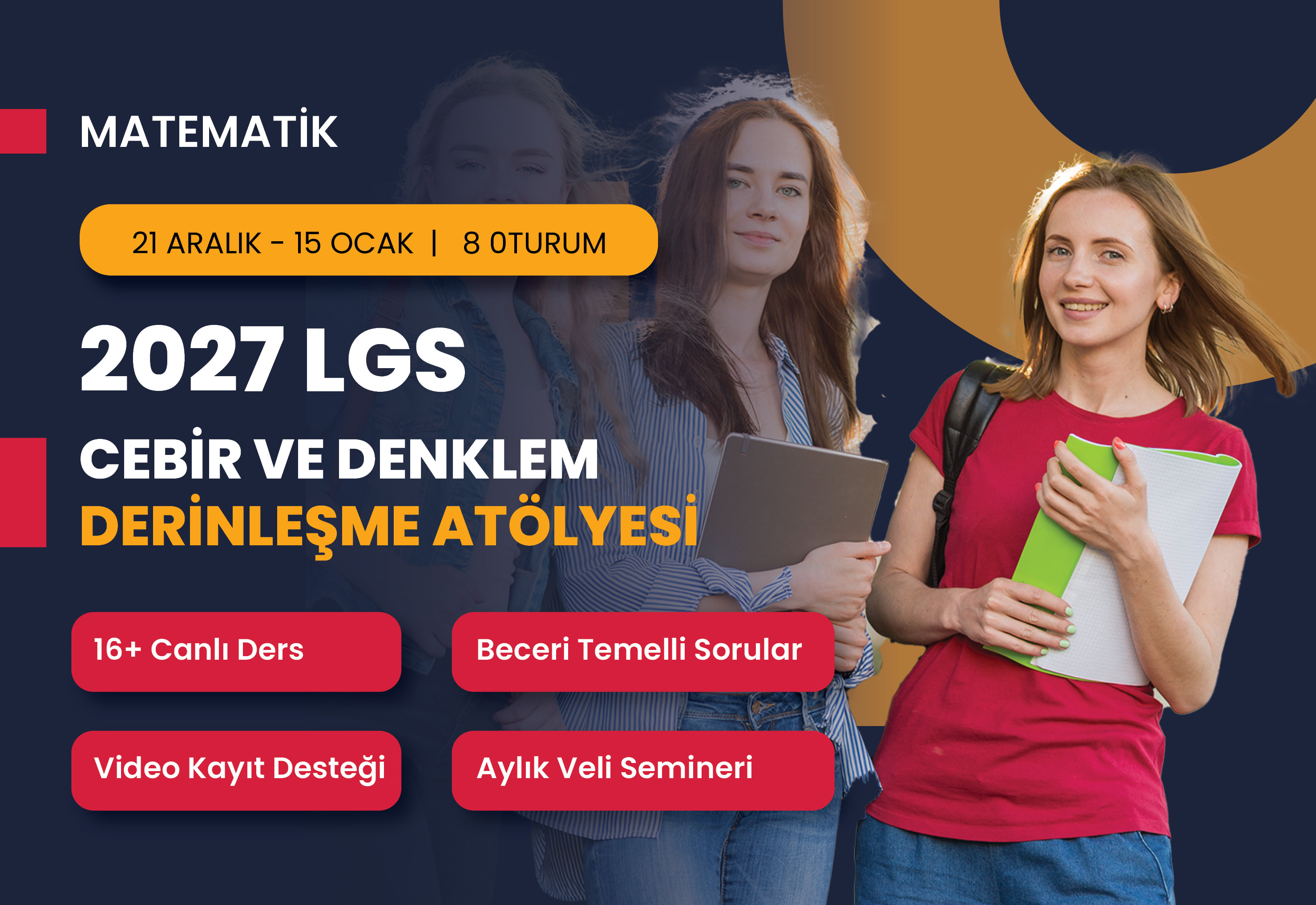 2027 LGS Cebirsel İfadeler ve Denklem Derinleşme Atölyesi